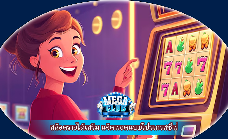 สล็อตรายได้เสริม แจ็คพอตแบบโปรเกรสซีฟ