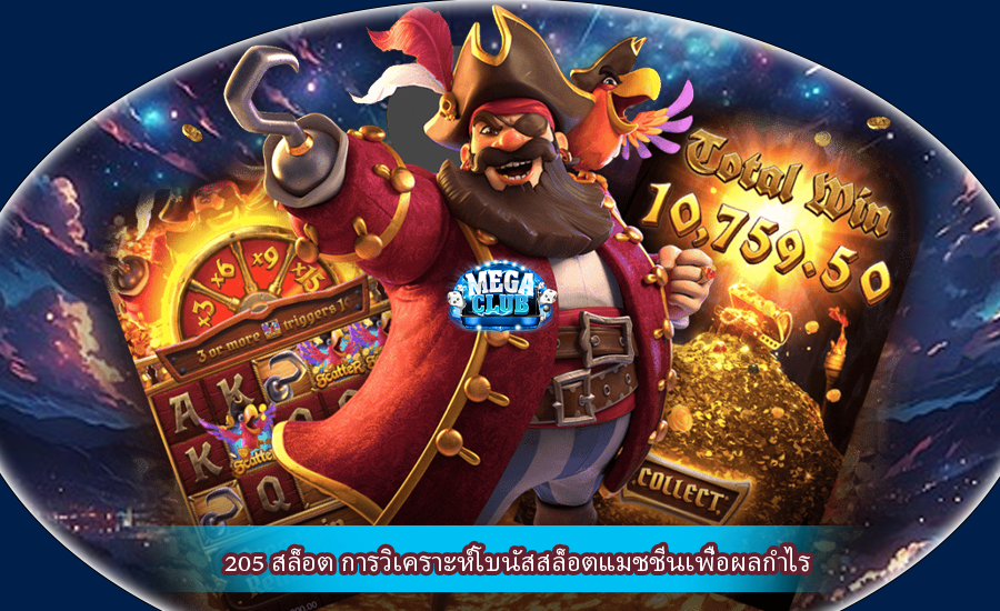 205 สล็อต การวิเคราะห์โบนัสสล็อตแมชชีนเพื่อผลกำไร
