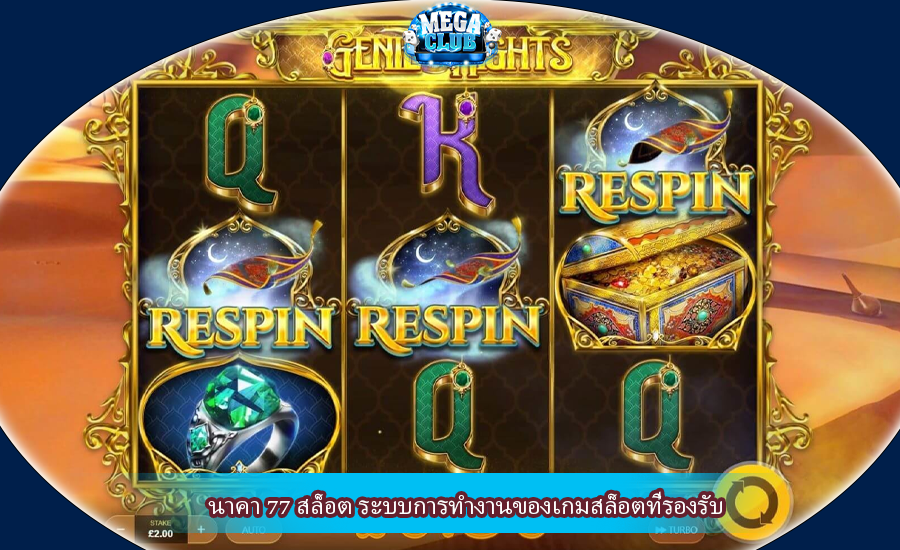 นาคา 77 สล็อต ระบบการทำงานของเกมสล็อตที่รองรับ