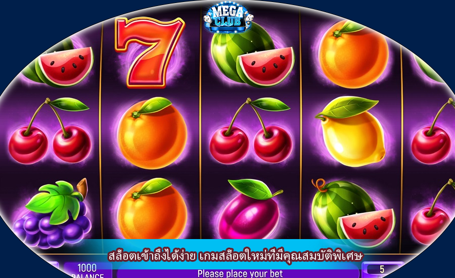 สล็อตเข้าถึงได้ง่าย เกมสล็อตใหม่ที่มีคุณสมบัติพิเศษ