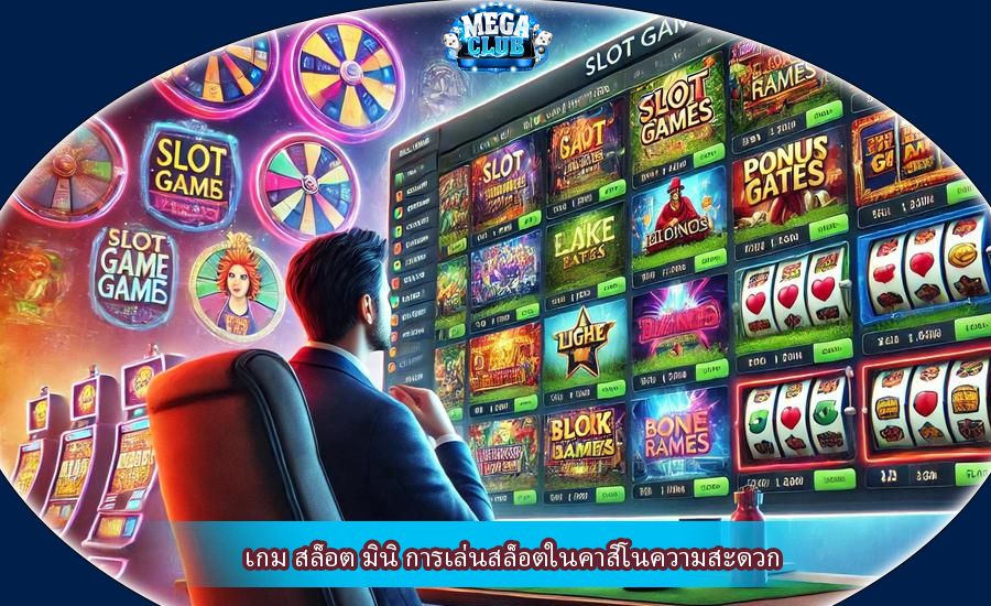เกม สล็อต มินิ การเล่นสล็อตในคาสิโนความสะดวก