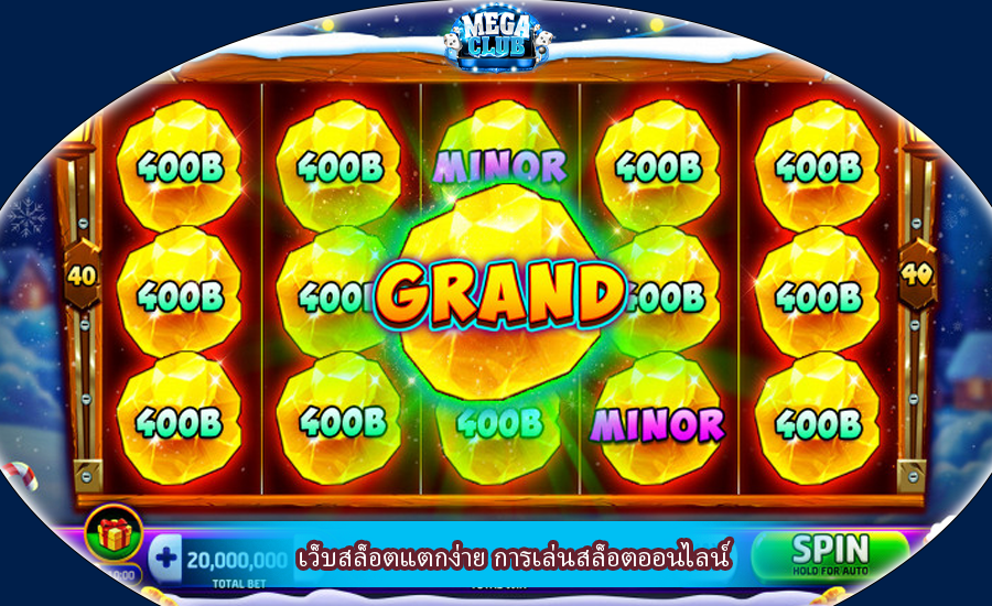 เว็บสล็อตแตกง่าย การเล่นสล็อตออนไลน์