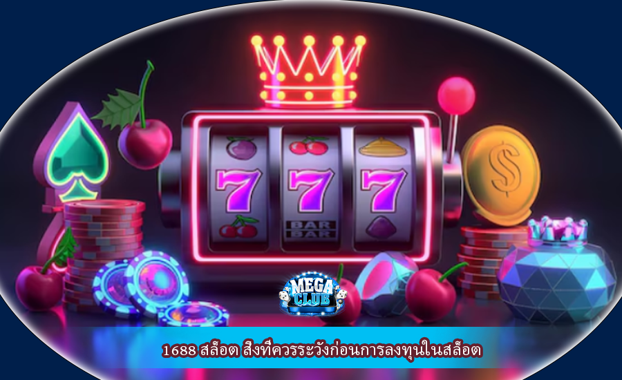 1688 สล็อต สิ่งที่ควรระวังก่อนการลงทุนในสล็อต
